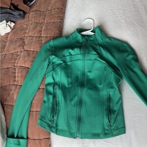 Lululemon Athletica Green Bomber Jacket
